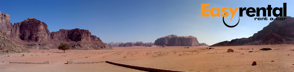 Wadi Rum Desert Scenery